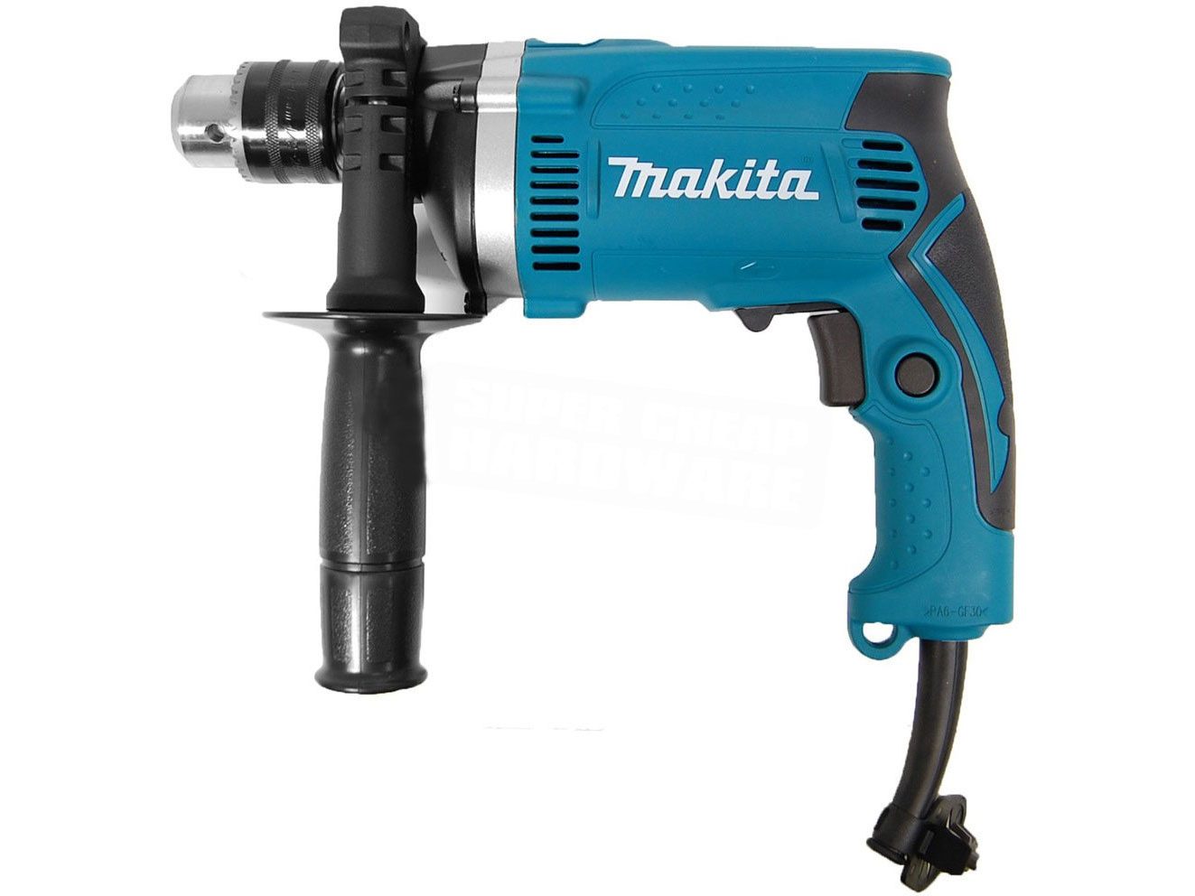 Taladro Percutor Makita HP1630X 5/8" 710W Eléctrico, foto 1